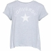 Børne Kortærmet T-shirt Converse Mix Flyaway Lysegrå