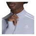 Γυναικεία Μπλούζα με Μακρύ Μανίκι Adidas 3/4 Hyperglam W Λεβάντα