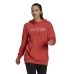 Polar com Capuz Mulher Adidas Essentials Logo Vermelho