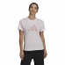 Kortærmet T-shirt til Kvinder Adidas Future Icons Winners 3.0 Pink