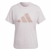 Moteriški marškinėliai su trumpomis rankovėmis Adidas Future Icons Winners 3.0 Rožinė