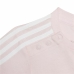 Completo Sportivo per Neonati Adidas Three Stripes Rosa