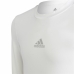 Langærmet T-shirt til Børn Adidas  Techfit K  Hvid