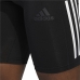 Miesten urheilutrikoot Adidas  Techfit 3 Stripes Musta