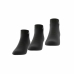 Κάλτσες Αστραγάλου Adidas Cushioned  3 ζευγάρια Μαύρο