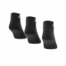 Κάλτσες Αστραγάλου Adidas Cushioned  3 ζευγάρια Μαύρο
