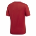 T-Shirt de Futebol de Manga Curta Homem Adidas Core 18 K