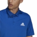 Moška Polo Majica s Kratkimi Rokavi Adidas Aeroready Modra