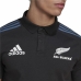 Мъжка поло риза с къс ръкав Adidas All Black Черен