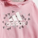 Treningsdrakt for barn Adidas Badge of Sport Graphic Grå Rosa