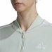 Damen-Trainingsanzug Adidas Essentials 3 Stripes Hellgrün