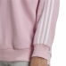 Толстовка без капюшона женская Adidas Studio Lounge 3 bandas Розовый