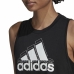 Женская футболка без рукавов Adidas Logo Graphic Racerback Чёрный