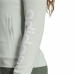 Moteriškas sportinis kostiumas Adidas Logo French Terry Žalia