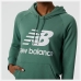 Női kapucnis pulóver New Balance Zöld