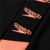 Badeshorts for Gutter Speedo Boom Logo Splice Aquashort Svart