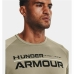Kortærmet T-shirt Under Armour Wordmark Grøn