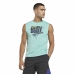 Pánské tričko bez rukávů Reebok Les Mills® Bodypump® Activchill Modrý