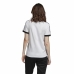 Maglia a Maniche Corte Donna Adidas 3 stripes Bianco (36)