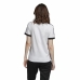 Naisten T-paita Adidas 3 stripes Valkoinen (36)