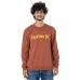 Herensweater zonder Capuchon Hurley One&Only Solid Bruin