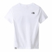 Child's Short Sleeve T-Shirt The North Face Easy White