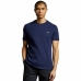 Heren-T-Shirt met Korte Mouwen Lyle & Scott V1-Plain  Marineblauw Mannen