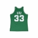 t-shirt de basket Mitchell & Ness Boston Celtics Larry Bird 33 Vert