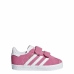 Детские кроссовки Adidas Gazelle Темно-розовый
