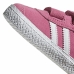 Športové topánky pre bábätká Adidas Gazelle Tmavoružová