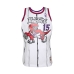 T-shirt de basquetebol Mitchell & Ness Toronto Raptors Vince Carter Branco