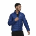 Men's Sports Jacket Adidas Essentials Blue Dark blue