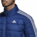 Men's Sports Jacket Adidas Essentials Blue Dark blue