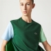 Kortarmet T-skjorte til Menn Lacoste Tee-Shirt Grønn Menn