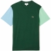 Lühikeste varrukatega T-särk, meeste Lacoste Tee-Shirt Roheline Mehed