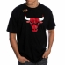 T-shirt de basquetebol Mitchell & Ness Chicago Bulls Preto