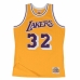 Koszulka do koszykówki Mitchell & Ness LA Lakers Magic Jhonson Żółty
