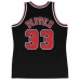 Basketbalové tričko Mitchell & Ness Chicago Bull Scotie Pippen Černý