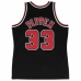 Camiseta de baloncesto Mitchell & Ness Chicago Bull Scotie Pippen Negro