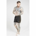 Herren Badehose SikSilk Crushed Tape Schwarz