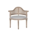 Fotelis DKD Home Decor Šviesiai pilka Eglė 67 x 51 x 85 cm