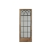 Wandspiegel DKD Home Decor Schwarz Metall Braun Birke Fenster (60 x 3 x 160 cm)