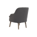 Fotelis DKD Home Decor Tamsiai pilka Eglė Plastmasinis 61 x 46 x 75 cm
