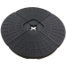 Base for beach umbrella Black Polyethylene 48 x 48 x 7,5 cm