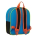 3D School Bag Dragon Ball Blue Orange 26 x 30 x 10 cm