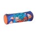 Bolsa Escolar Cilíndrica Dragon Ball Azul Laranja 23 x 8 x 8 cm