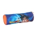 Κυλινδρική Κασετίνα Dragon Ball Μπλε Πορτοκαλί 23 x 8 x 8 cm