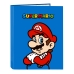 Rengaskansio Super Mario Play Sininen Punainen A4 26.5 x 33 x 4 cm