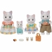 Příslušenství pro domeček pro panenky Sylvanian Families 5738 Latte Cat Family