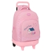 Školní taška na kolečkách Glow Lab Sweet home Růžový 33 X 45 X 22 cm